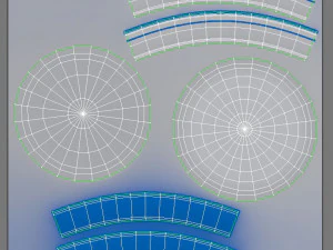 marynarski kapelusz Model 3D