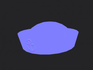 sailor hat 3D Model