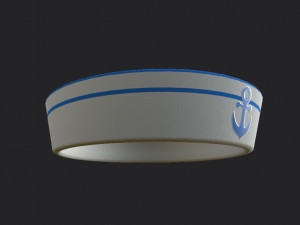 sailor hat 3D Model