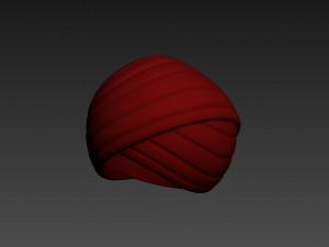turban 3D Model