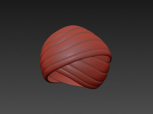 turban 3D Model