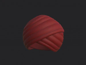 turban 3D Model