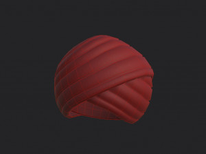 turban 3D Model