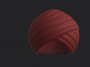 turban 3D Model