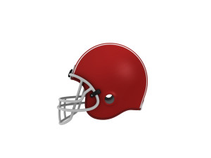 football helmet 3Dモデル