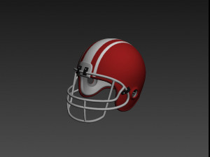 football helmet 3Dモデル
