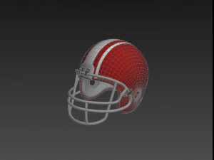football helmet 3D Model