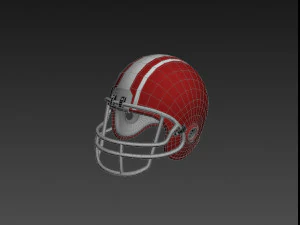 football helmet 3D Model