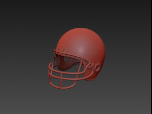 football helmet 3Dモデル