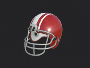 football helmet 3Dモデル