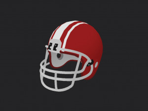 football helmet 3Dモデル