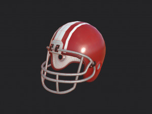 football helmet 3Dモデル