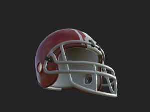 football helmet 3Dモデル