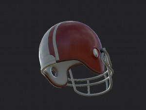 football helmet 3Dモデル