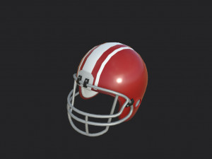 football helmet 3Dモデル