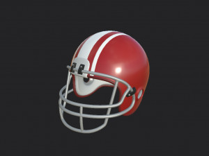 football helmet 3Dモデル