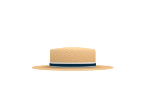 boater hat 3D Model