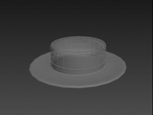 boater hat 3D Model