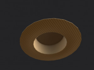 boater hat 3D Model
