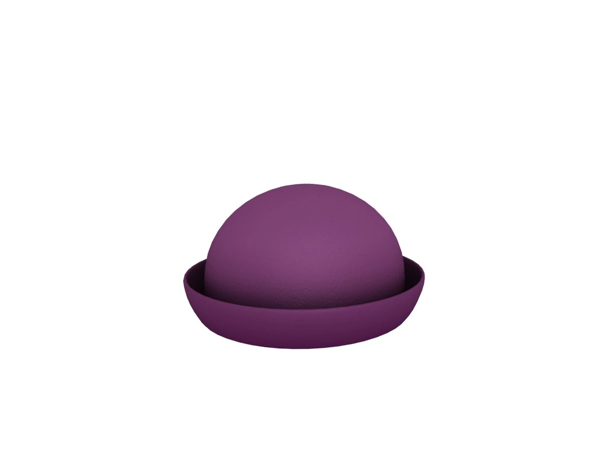 women bowler hat 3D Model .c4d .max .obj .3ds .fbx .stl .blend 