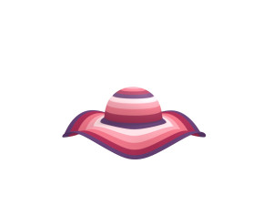 women summer hat 3Dモデル