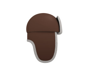 fur hat 3D-Modell