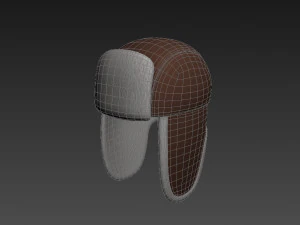 fur hat 3D Model