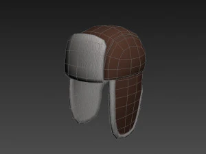 fur hat 3D Model