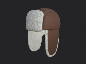 fur hat 3D Model