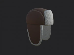 fur hat 3D Model