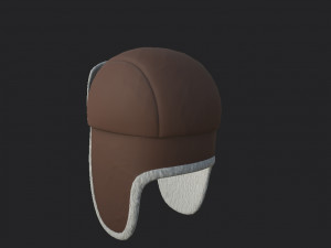 fur hat 3D-Modell