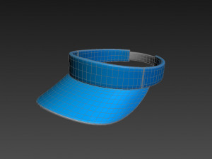 visor cap Modèle 3D