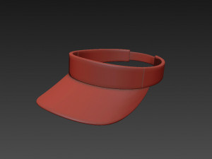 visor cap Modèle 3D