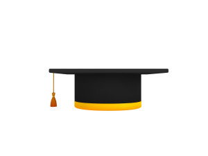 graduation cap 3D Model