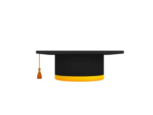 graduation cap 3D Model