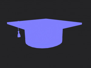 graduation cap 3D Model