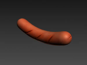 sausage 3D Model