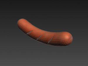 sausage Modello 3D