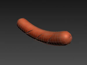sausage 3D Model