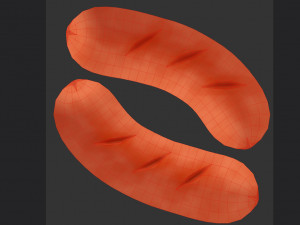 sausage Modello 3D