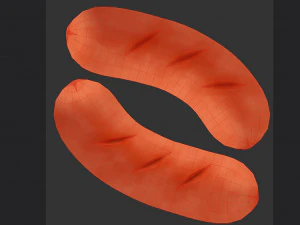 sausage 3D Model