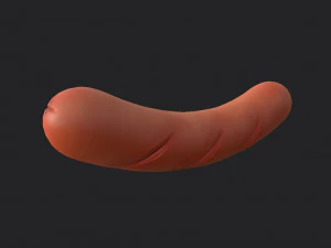 sausage 3D Model