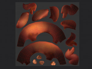 roasted chicken Modelo 3D