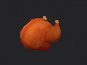 roasted chicken Modelo 3D