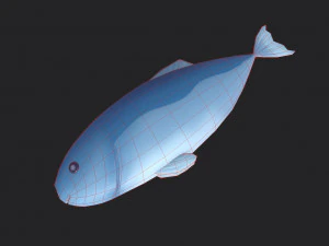 peixe Modelo 3D
