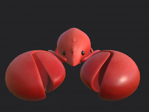aragosta Modello 3D