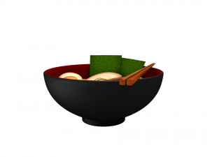 ramen 3D Модель