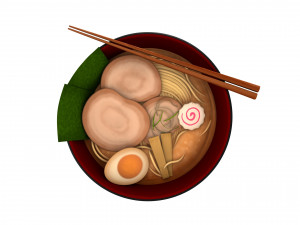 ramen 3D Модель