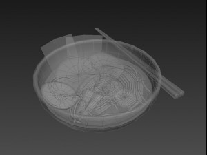 ramen 3D Модель