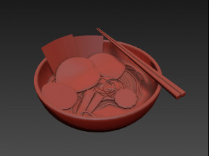 ramen 3D Модель